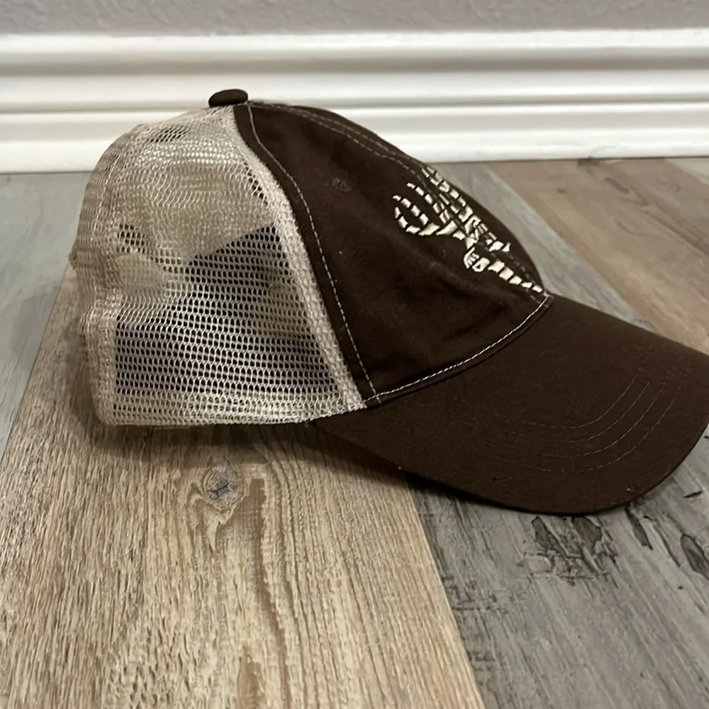 Primos Hunting Brown Khaki & Tan Mesh Baseball Cap Trucker Hat
